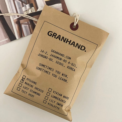 韩国直邮 granhand香包 韩国小众车载扩香淡香水衣柜卧室空间香味