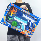 玩具礼盒儿童陀螺枪发射玩具男孩亲子对战竹蜻蜓幼儿园培训班礼物