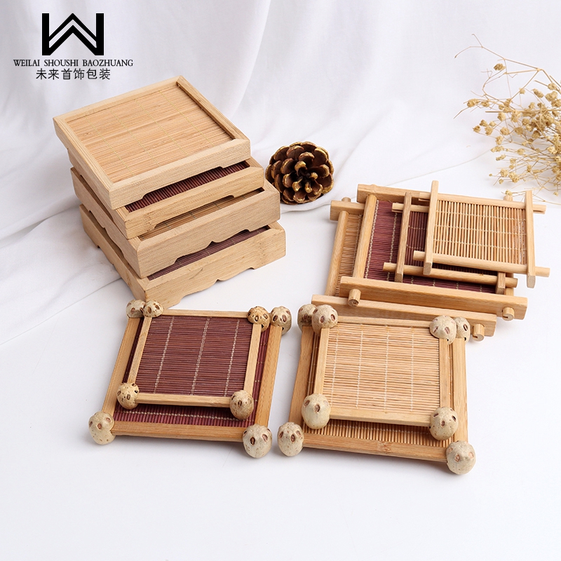 杯垫隔热垫碗垫垫子竹子木质