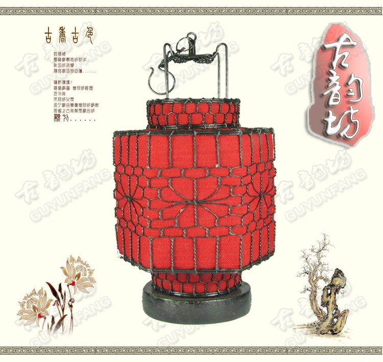 [蔚州灯笼]古典粗六角灯 红灯笼 编织 仿古\复古\田园 订做