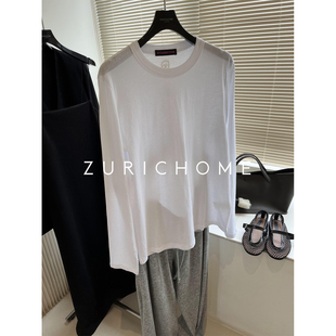 HOME 棉质舒适长袖 粉标 好质感 百搭T恤 棉软舒适亲肤好料 ZURICH
