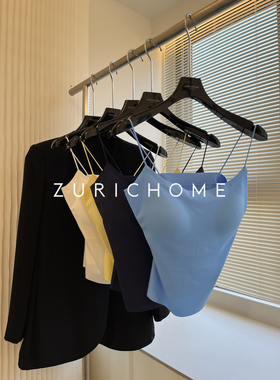 ZURICH HOME 春夏新色 高弹裸感 多巴安色系无痕一体吊带美背内衣