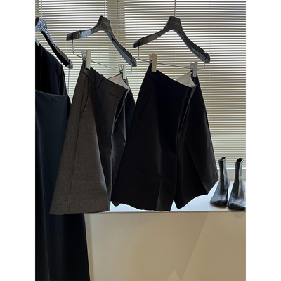 好版型不挑人羊毛五分中裤