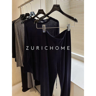 云朵绵柔舒适绵羊毛休闲套装 孤ZURICH 绵软软 庸懒松弛感 HOME