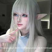 动漫展假精灵耳万圣节cospaly发夹阿凡达耳朵妖精天使道具舞会女