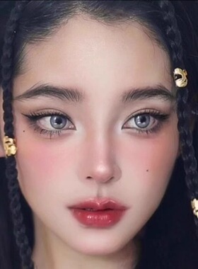 废土风埃及沙漠尼罗河公主发扣金属镂空雷鬼脏发辫假发饰发环头饰