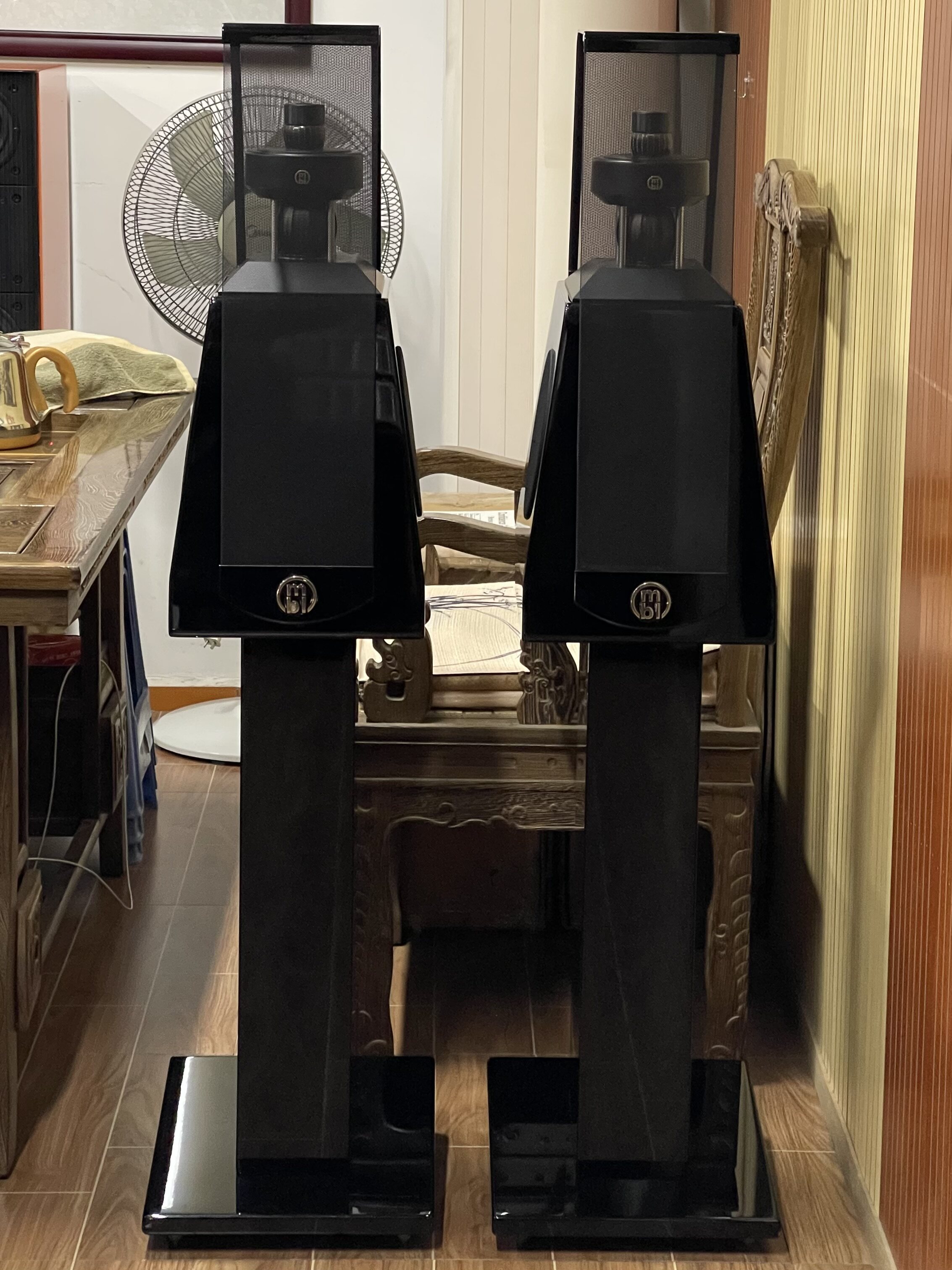 德国 mbl 126 hybrid 小葫芦混合式全方位书架音箱/附带木箱包装