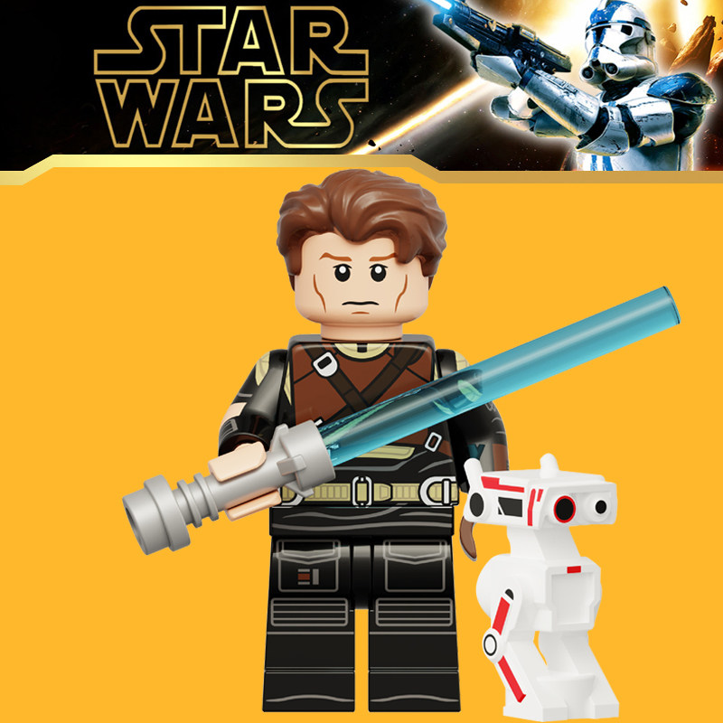 星球大战XP499卡尔凯斯提斯绝地武士第三方儿童拼装积木人仔玩具