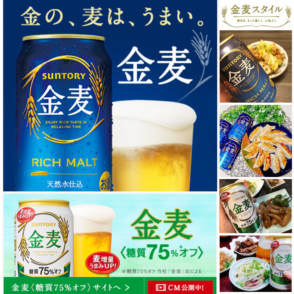 日本进口 三得利啤酒 suntory 新金麦系列 限定 / 低糖  / 拉格