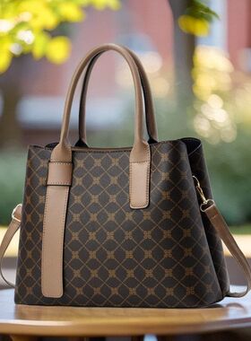 质感手提包bag欧美经典款大容量单肩包斜挎包女包代发handbags