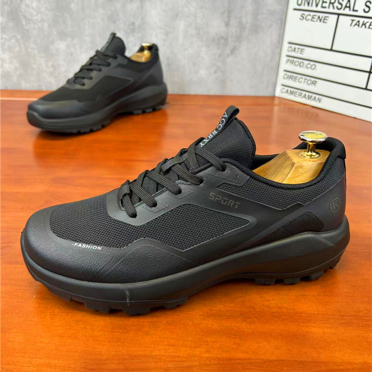 时尚百搭运动休闲鞋网面透气男鞋