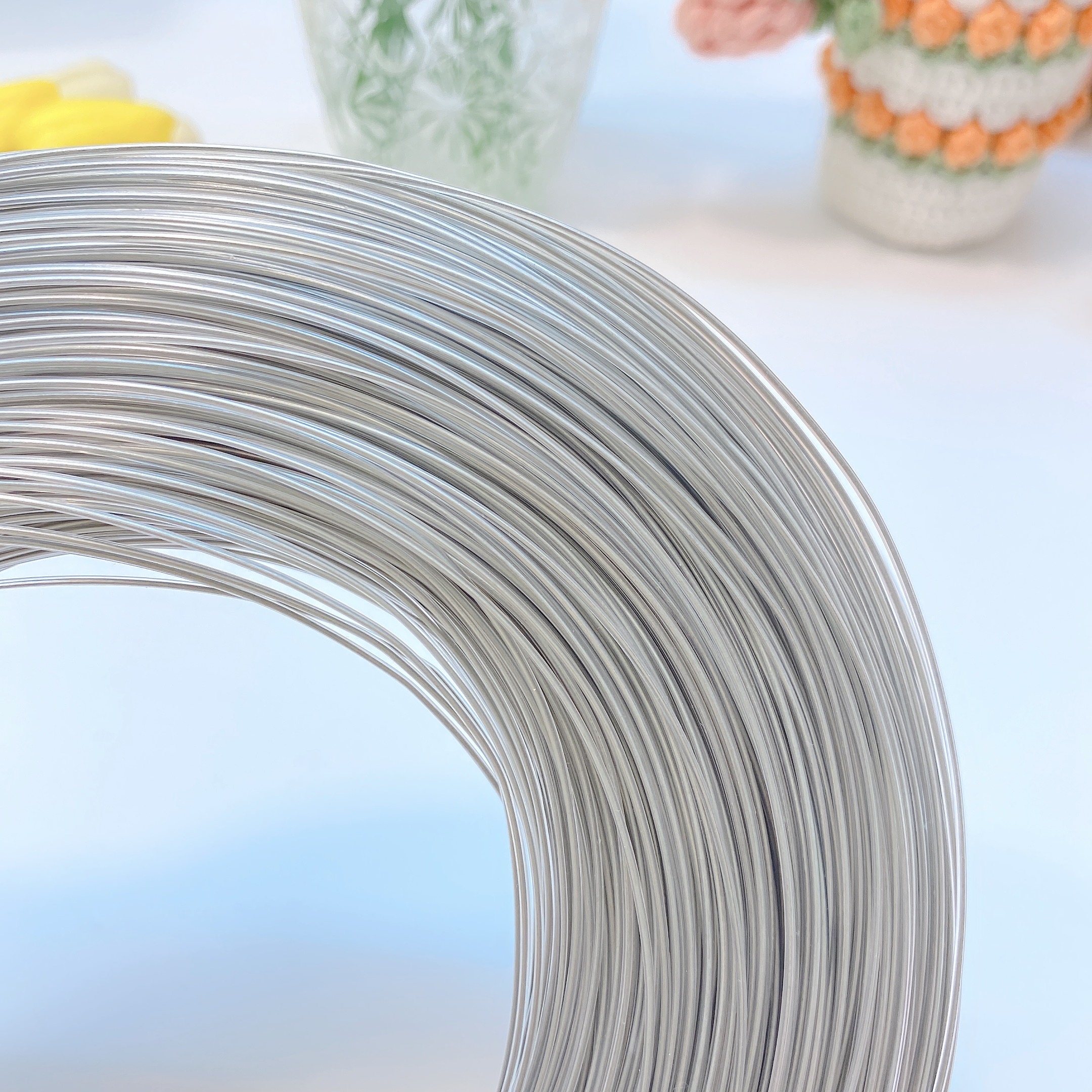 diy兔子发夹玩偶耳朵钩针定型条