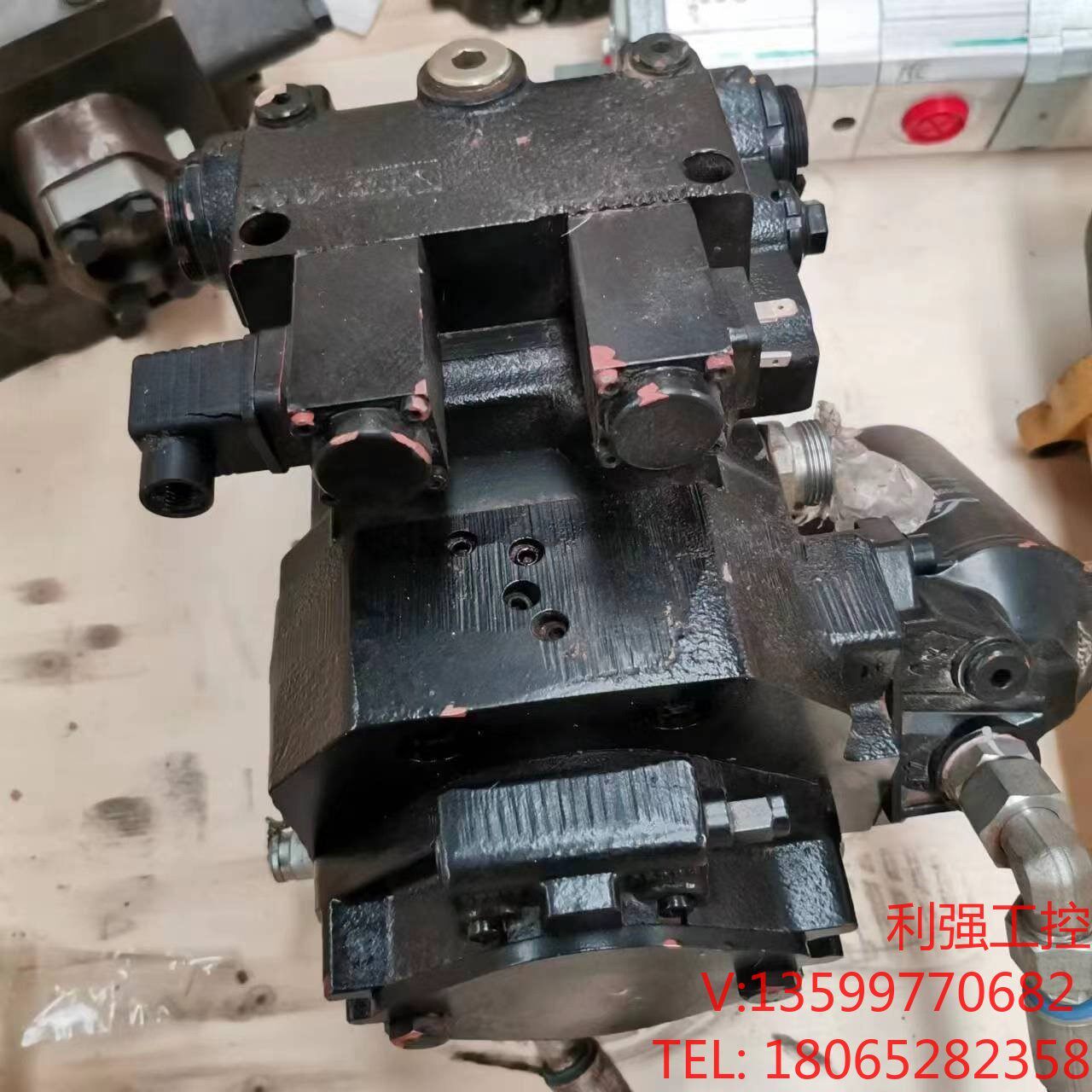 德国原装林德hpv055液压泵,工厂试验拆机