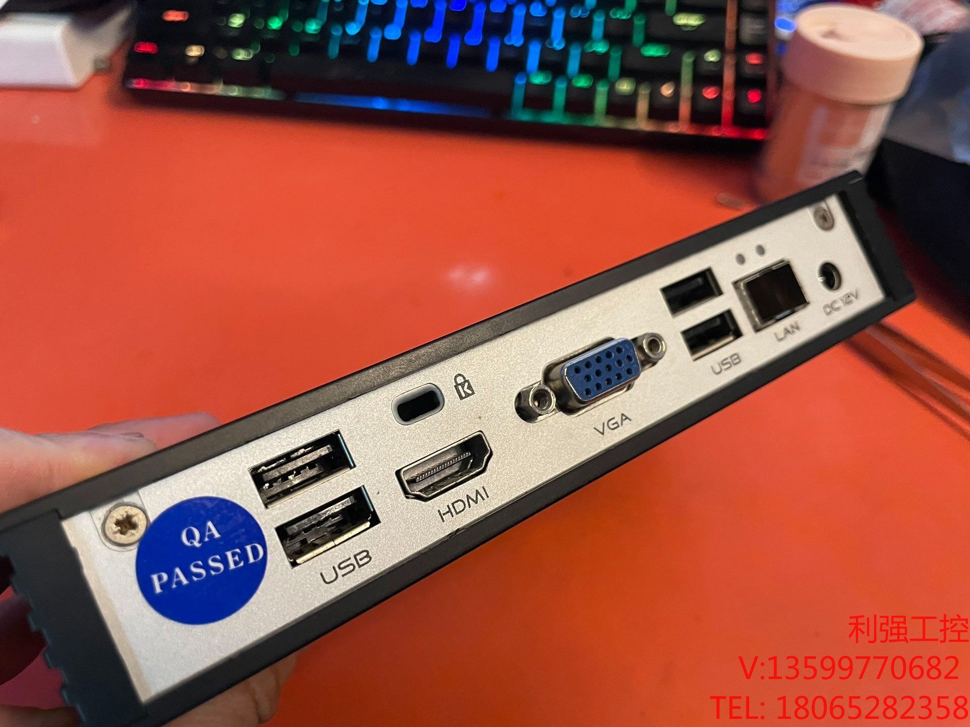 深信服adesk-std-500模块网络瘦客户机,成色还可以