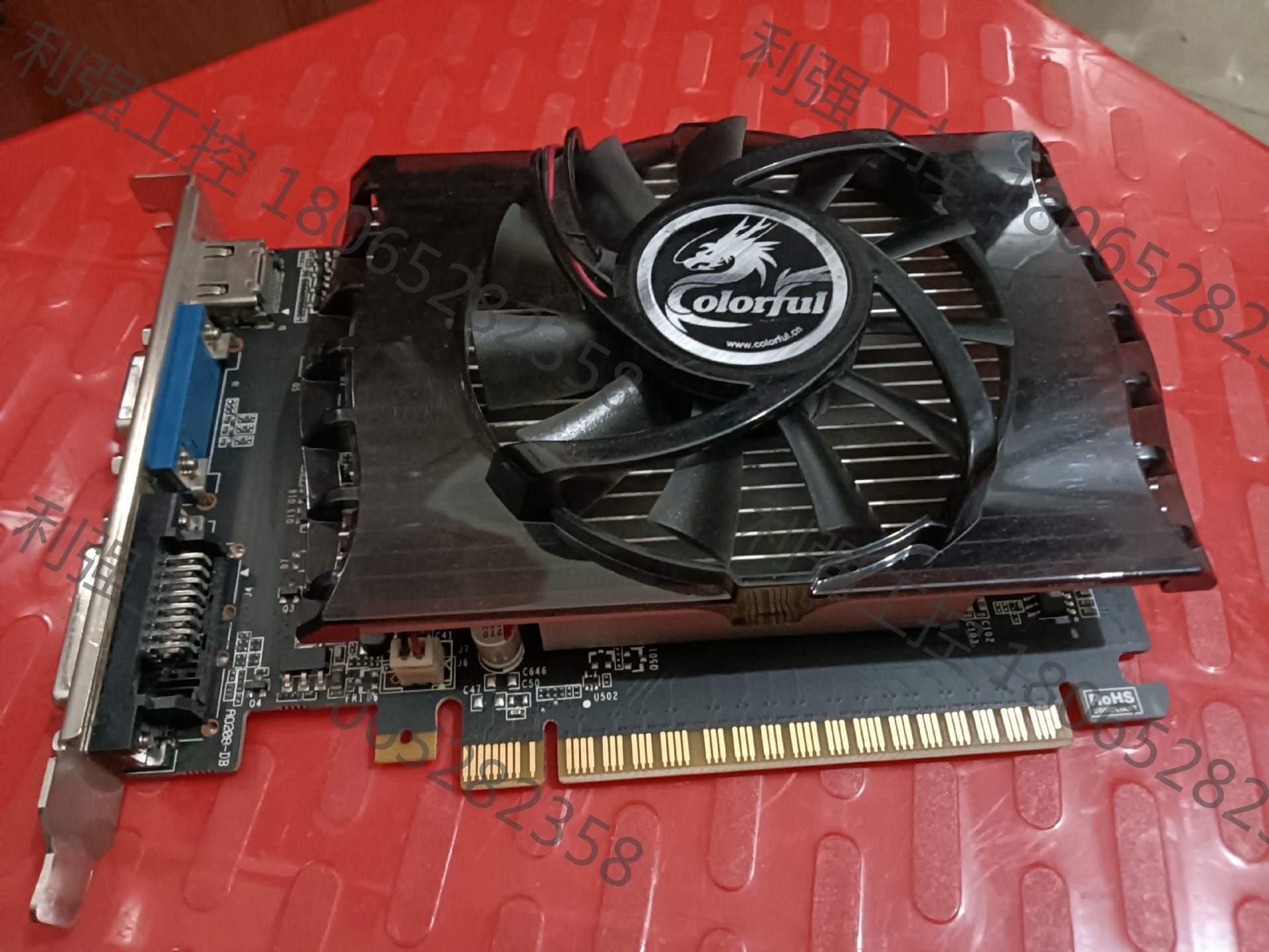 七彩虹gt730k黄金版-1gd3/实物图/成色不错/包测试