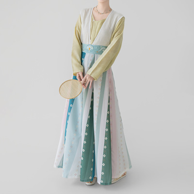 观止织造编织定织绣花唐制汉服