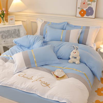 轻奢全棉纯棉小清新四件套