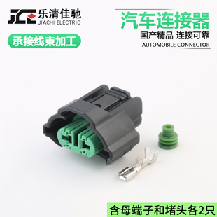 DJ70255F-3-21/DJ70211Y-2.8-21 国产6189-0935   H11雾灯插头