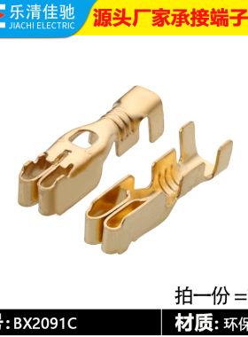 BX2091C汽车保险盒端子 连接器端子 仪表保险丝端子100只