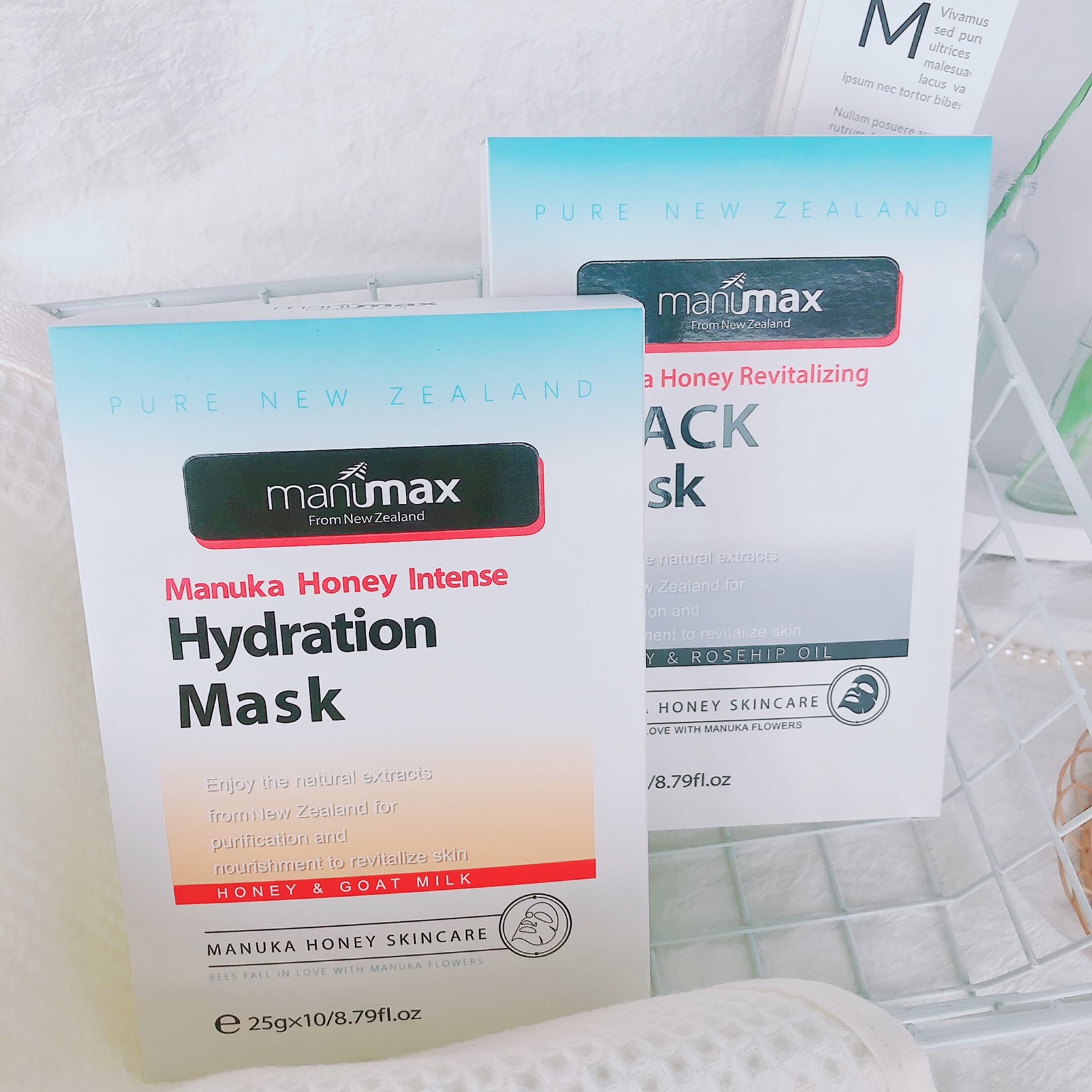 好用黑面膜 回购n+次~新西兰麦家麦卢卡蜂蜜鲜润保湿面膜10片