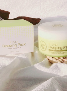 溢出屏幕的清透感~韩国珂家野花睡眠面膜保湿免洗涂抹面膜80ml