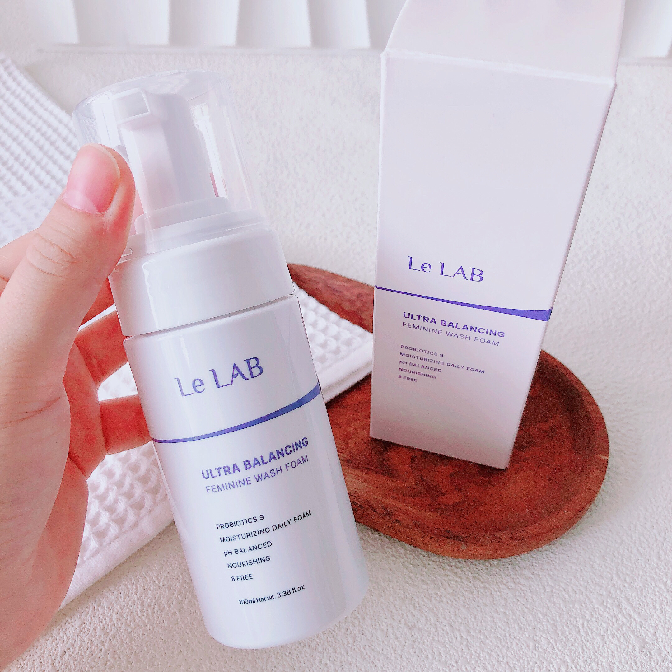 私护别乱洗~韩国Le LAB弱酸性女性清洁剂泡沫状私处清洁慕斯100mL