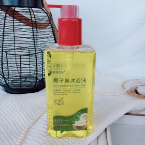 洗出来的细皮嫩肉~素秀臣氏椰子果沐浴油保湿修护温和清洁300ml