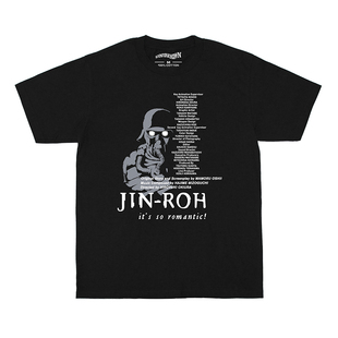 Wolf Shirt 押井守 纯棉动漫T 美式 Brigade The Roh Jin T恤 人狼