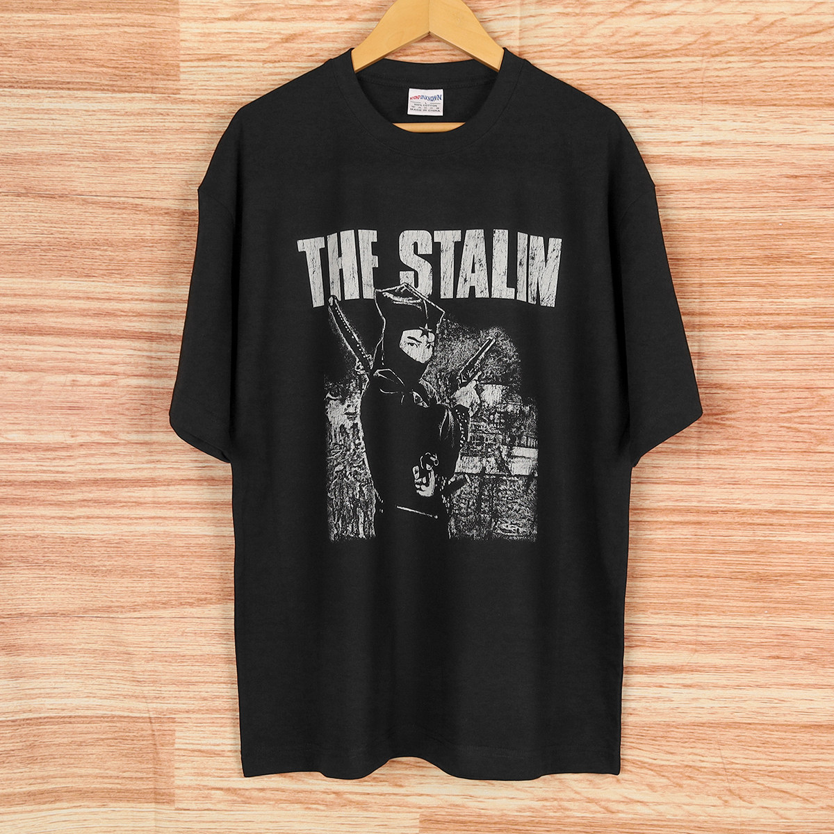 The Stalin短袖虫朋克乐队丸尾末广美式纯棉水洗复古做旧男T恤