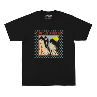 Strawberry Switchblade T恤 新浪潮合成器流行休闲短袖 T-Shirt