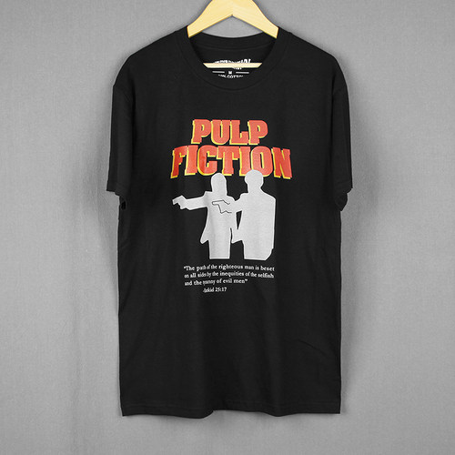 PulpFiction低俗小说电影短袖