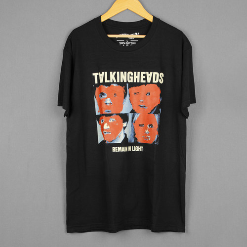 TalkingHeads摇滚乐队短袖T恤