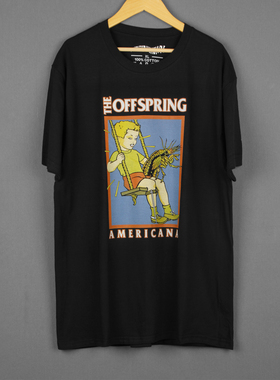 The Offspring T恤 Americana 摇滚朋克Punk纯棉印花短袖 T-Shirt