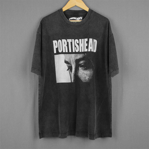Portishead长袖水洗短袖T恤