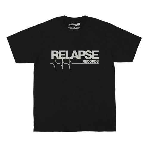 RelapseRecords纯棉Logo短袖T恤