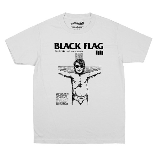 BlackFlag黑旗乐队硬核朋克T恤
