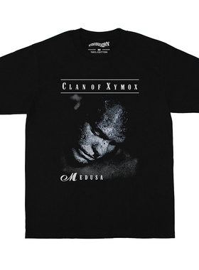 Clan Of Xymox T恤 Medusa 4AD ASYLUM PARTY美式黑色短袖T-Shirt