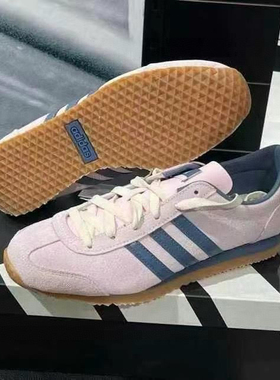 Adidas/阿迪达斯VS JOG 2.0 男女款薄底运动休闲鞋JS4442