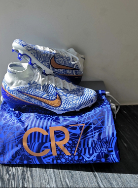 耐克刺客15 Superfly Elite CR7青花瓷真草FG足球鞋DQ5293-182