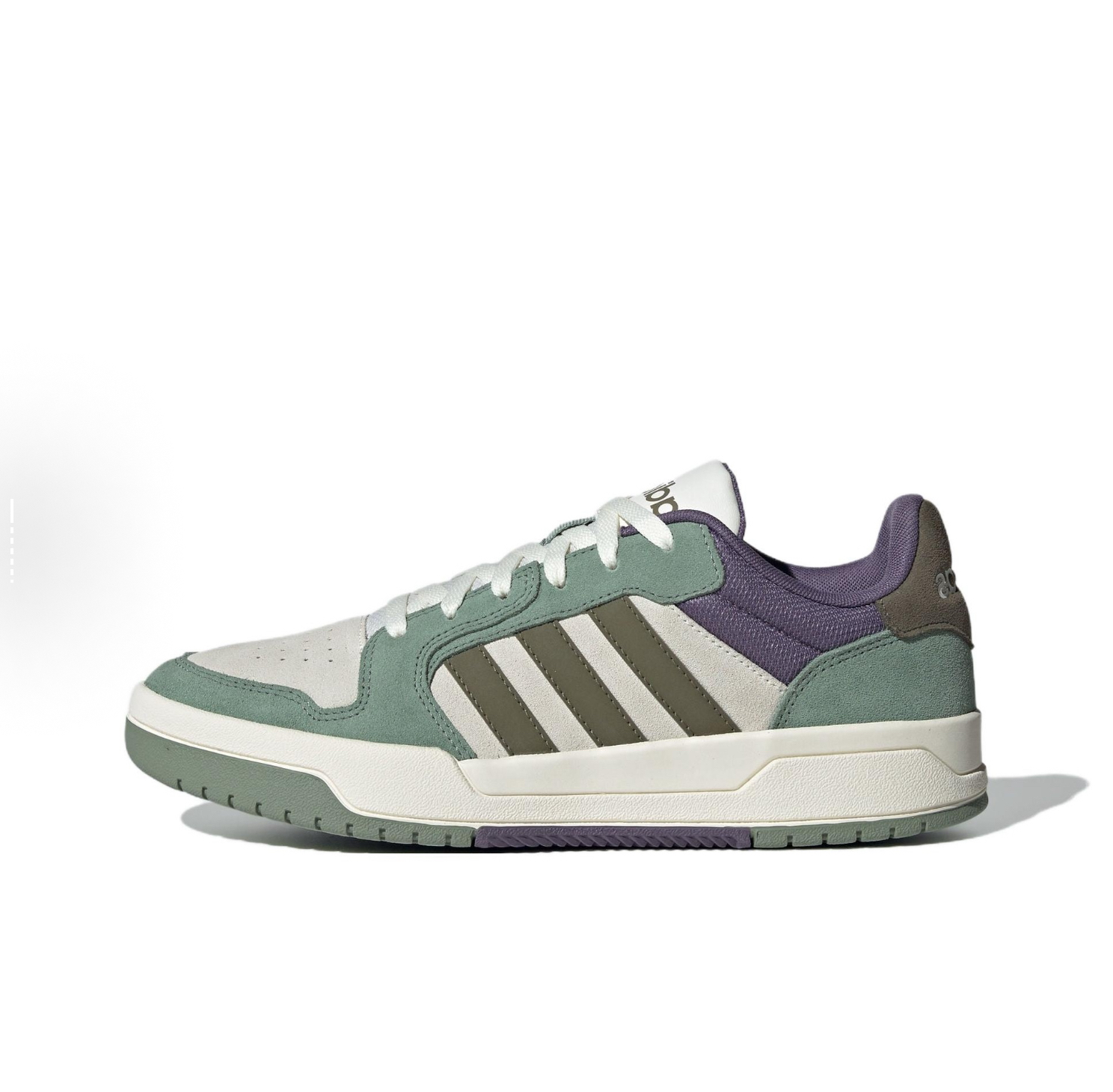 Adidas阿迪达斯ENTRAP情侣款耐磨百搭防滑复古低帮运动板鞋JR8322