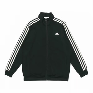 adidas ESSENTIALS M 3s条纹运动立领飞行员夹克 秋季 男女H46099