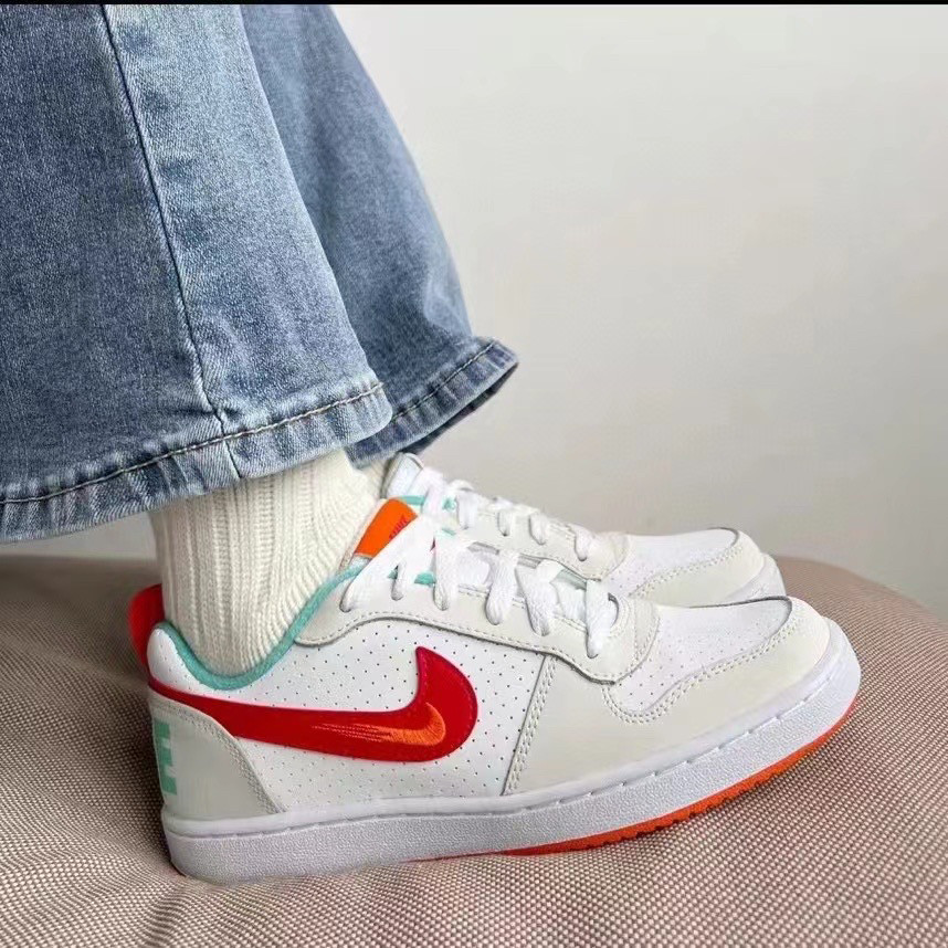 Nike 耐克 Court Borough Low2 女子复古 运动休闲板鞋FD4635-161,运动鞋new,板鞋,淘宝优惠券,粉丝福利购,淘宝优惠卷