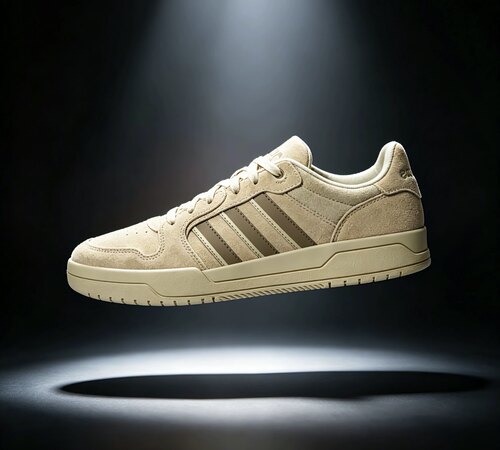 Adidas 阿迪达斯Entrap男女低帮耐磨少年感复古风运动板鞋JS3007