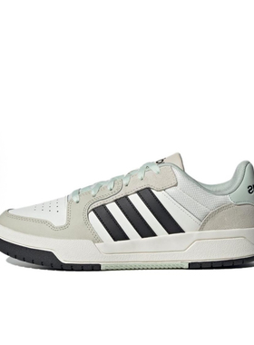 adidas neo D-PAD男女同款复古运动板鞋休闲鞋轻便舒适灰色