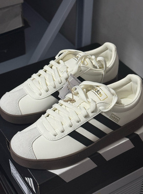 Adidas/阿迪达斯男女复古运动休闲板鞋小白鞋德训鞋JQ1501