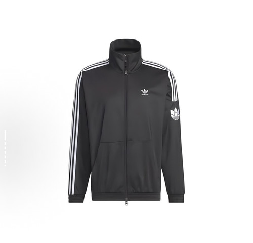 Adidas/阿迪达斯三叶草男女经典复古运动立领外套JL8396