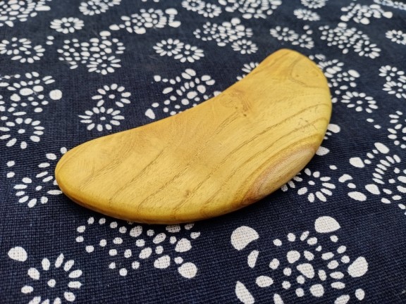 老桑木杜仲木经络保养刮痧板颈椎按摩刮疗板点穴器纯手工天然蜂蜡