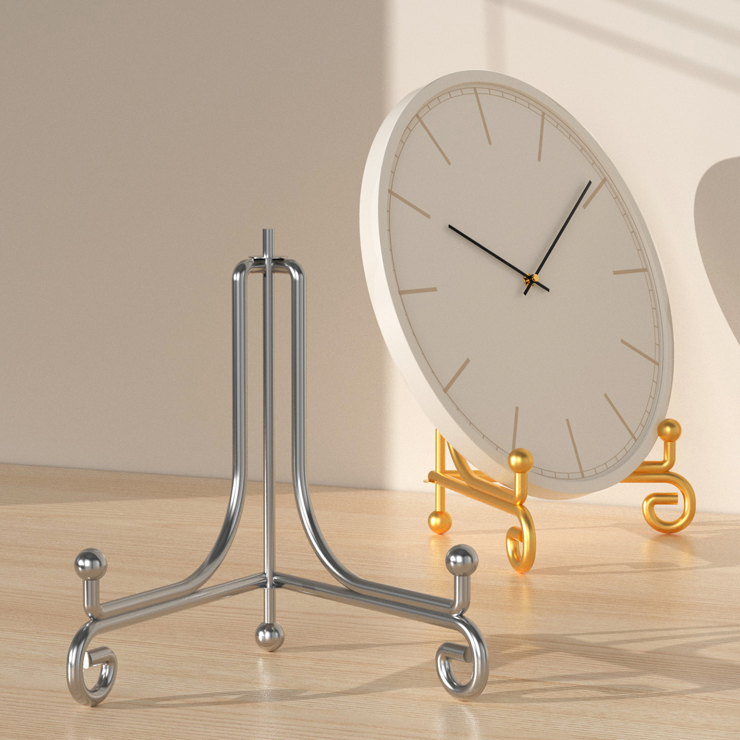 摆件支架钟表展示架摆台摆架