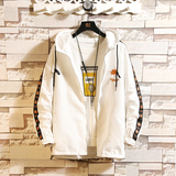 2021春季夹克挂拍宽松青少年款班服男外套JK908-P75，男装夹克，电商A128