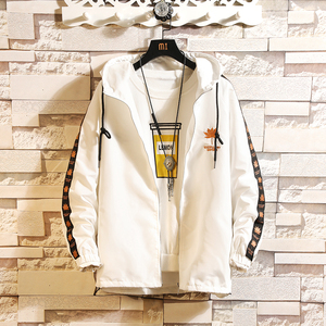 2021春季夹克挂拍宽松青少年款班服男外套JK908-P75图片